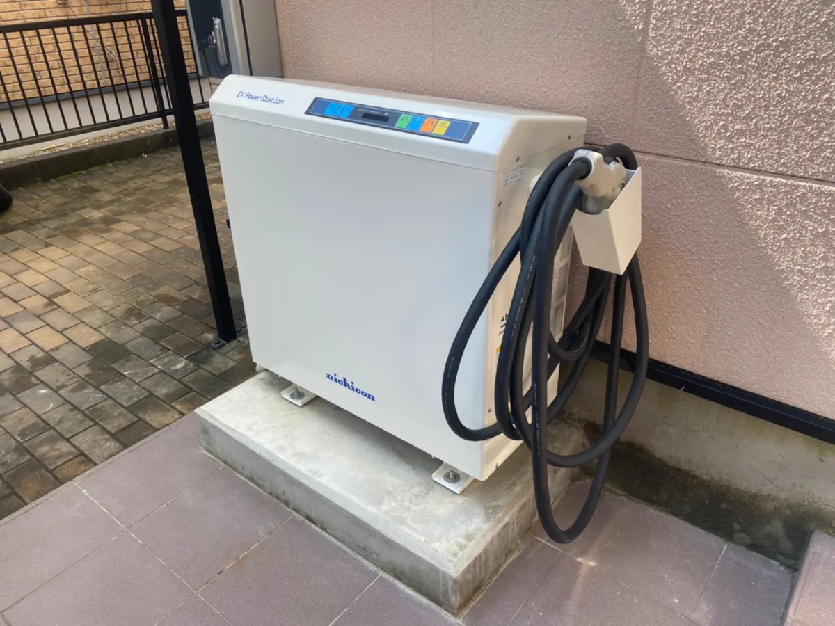 停電時の非常用電源にもなるニチコンのV2H充電設備