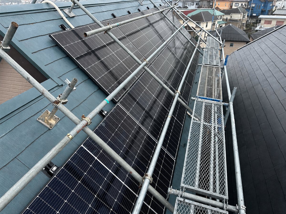 さいたま市 太陽光発電・蓄電池・V2Hの施工事例