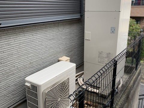 横浜市 エコキュートの施工事例